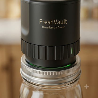 FreshVault Pro – Cordless Jar Vacuum Sealer