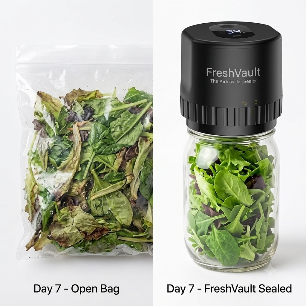 FreshVault Pro – Cordless Jar Vacuum Sealer